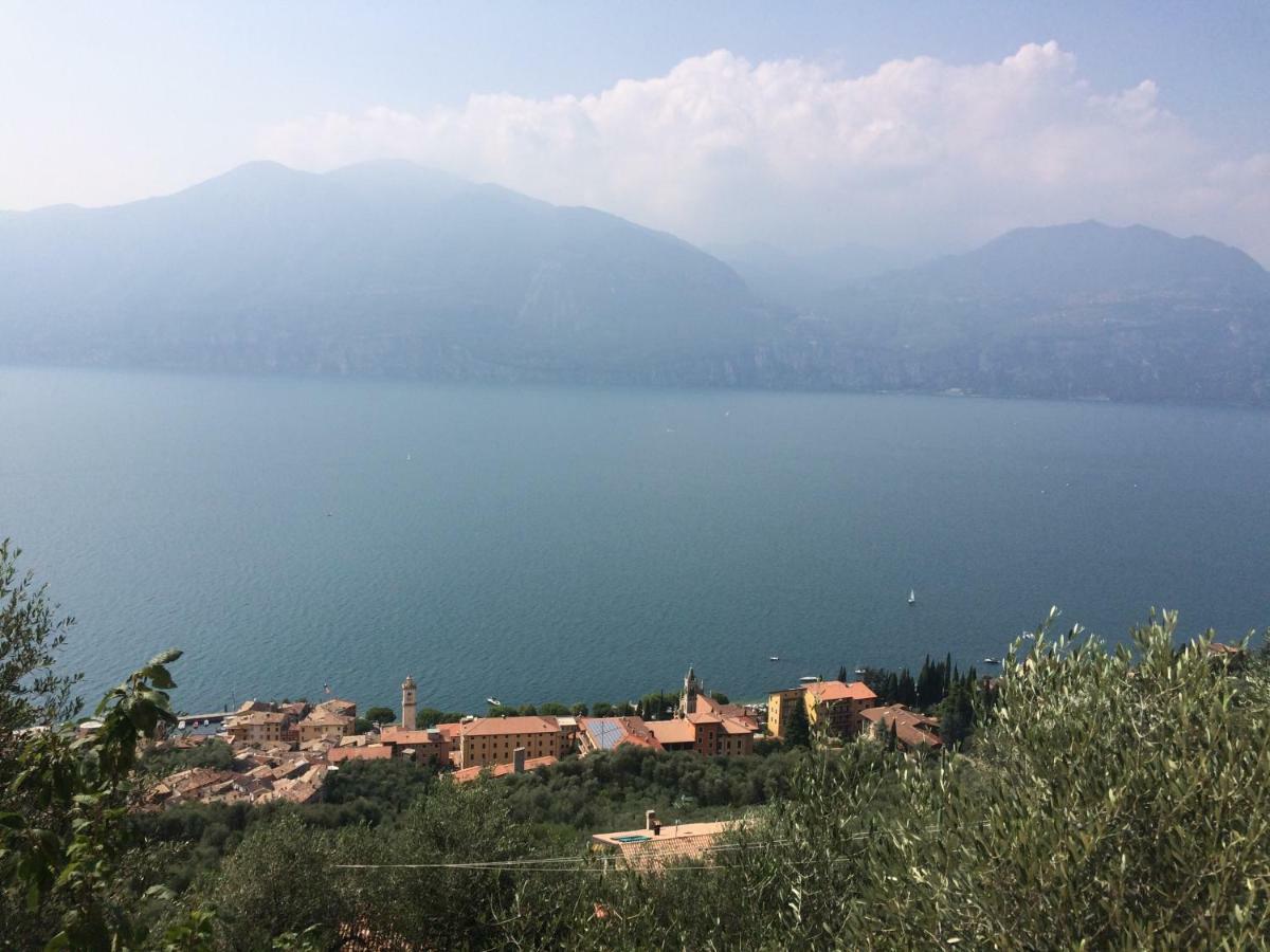Appartamento Cadelagnel Castelletto Di Brenzone Bagian luar foto